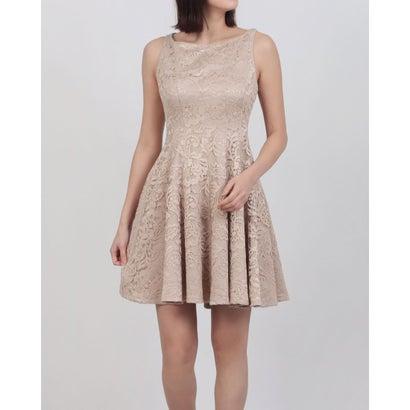 リナシメント RINASCIMENTO 総レースフレアミニワンピース （Tortora Beige）