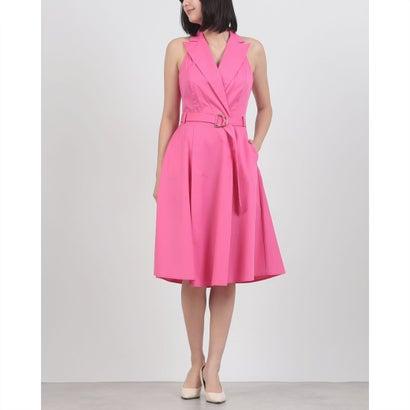 リナシメント RINASCIMENTO Belt付フレアラップワンピース （Fuxia）
