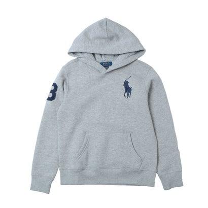 ラルフローレン RALPH LAUREN フーディー パーカー キッズ（グレー
