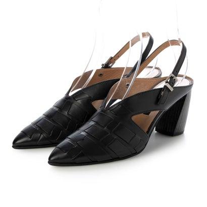 ☆未使用品☆RABOKIGOSHI works バックストラップ パンプス 黒 rabokigoshi works（ラボキゴシワークス） ラボ キゴシ ワークス
