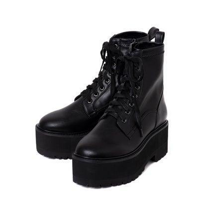 アールアンドイー R E aw新作 R E 厚底8ホールショートブーツ ブラック ブランド公式 Locomall ロコモール 通販 Paypayモール