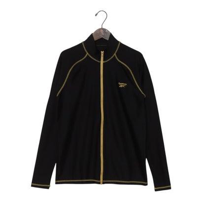リーボック Reebok 長袖プルラッシュガード （ブラック）