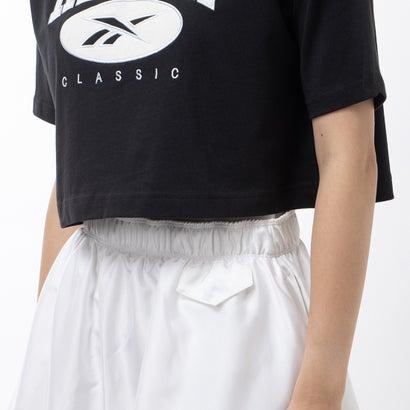 ビッグロゴ クロップド Tシャツ / CL AE BIG LOGO CROP TEE （ブラック）｜locondo-shopping｜08