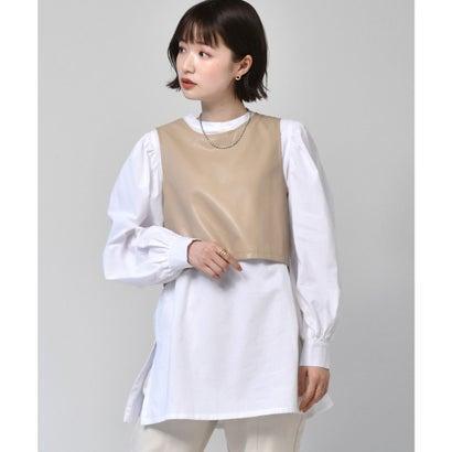 レトロガール Retro Girl ベストsetブラウス Lベージュ ブランド公式 Locomall ロコモール 通販 Paypayモール