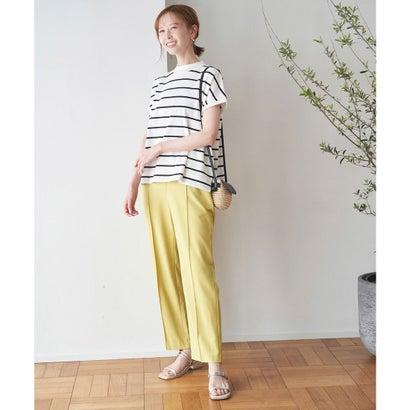 ロペピクニック ROPE' PICNIC ラク美tee/トルコオーガニックコットンモックネックフレンチスリーブトップス （ブルー（44））｜locondo-shopping｜11