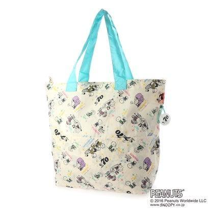 ルートート Rootote Snoopy スヌーピー トートバッグ型 口ファスナー付 エコバッグ Ip フリンク Peanuts 8139 Gree ブランド公式 Locomall ロコモール 通販 Paypayモール