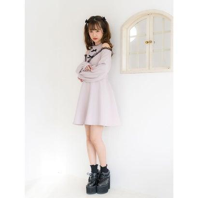 ロジータ Rojita カシュクール肩開きワンピース ピンク ブランド公式 Locomall ロコモール 通販 Paypayモール