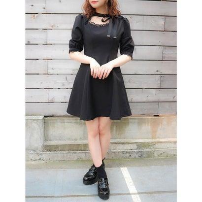 ロジータ Rojita アシメデコルテ開きレディワンピース ブラック ブランド公式 Locomall ロコモール 通販 Paypayモール