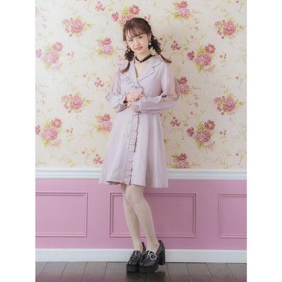 ロジータ Rojita ハートパール釦アシメフリルワンピース ピンク ブランド公式 Locomall ロコモール 通販 Paypayモール