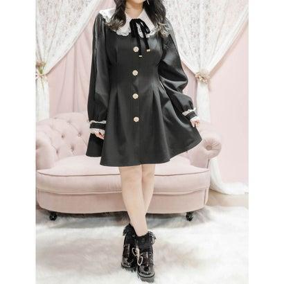 ロジータ Rojita ベロアリボンレース衿ワンピース ブラック ブランド公式 Locomall ロコモール 通販 Paypayモール