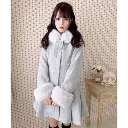 ロジータ ROJITA バックリボンフーディーコート （グレー  