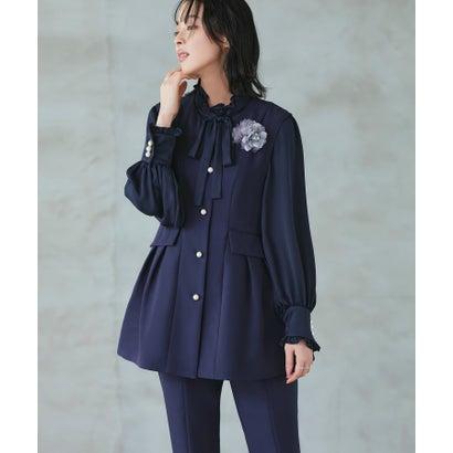 RUIRUE BOUTIQUE（ルイルエブティック） パールボタンジレ＆スリム