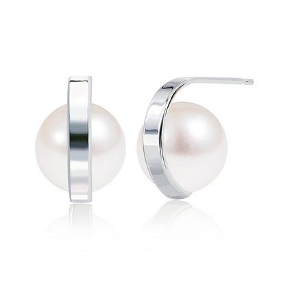 シアーズ Sears ピアス レディース プラチナ PT900 パール アコヤ真珠 7.0?8.0mm （プラチナ）