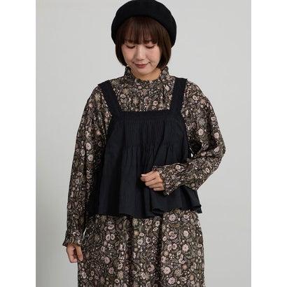 ピンタックレースビスチェ　ブラック　新品　サマンサモスモス Samansa Mos2（サマンサモスモス） サマンサ モスモス ピンタック