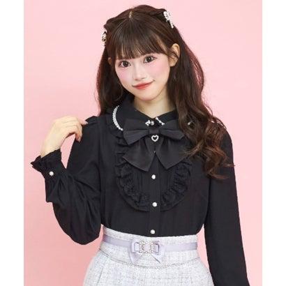 Secret Honey（シークレットハニー） ピンタックヨークパール襟 