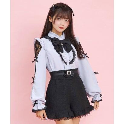 Secret Honey（シークレットハニー） ツィードショートパンツ （クロ 