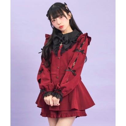 Secret Honey（シークレットハニー） 袖スリットレースフリル