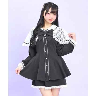 Secret Honey（シークレットハニー） レースケープセットアップ （クロ