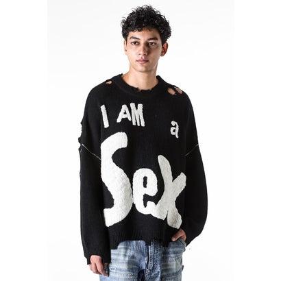 セントマイケル SAINT Mxxxxxx Sex Pistols x SAINT Mxxxxxx I AM A Knit （Black）