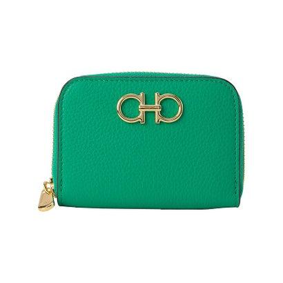 サルバトーレフェラガモ Salvatore Ferragamo FERRAGAMO フェラガモ コインケース 220406 758665 （スメラルド