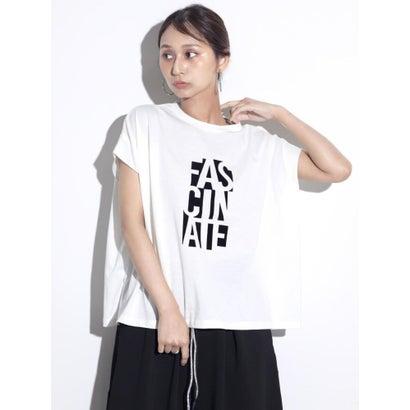 SCOTCLUB（スコットクラブ） フロッキーロゴボクシーTシャツ （オフ