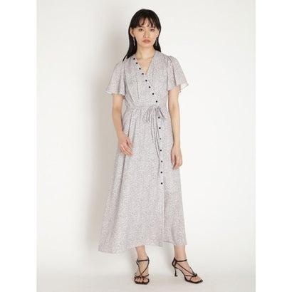 スナイデル Snidel リバティプリントカシュクールワンピース ラベンダー ブランド公式 Locomall ロコモール 通販 Paypayモール