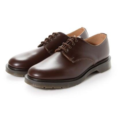 SOLOVAIR ソロヴェアー プレーントゥレザーシューズ 4eye-br （BROWN 