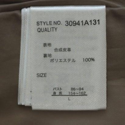 スタイルブロック STYLEBLOCK 合皮シングルライダースジャケット （アッシュグレー）｜locondo-shopping｜12