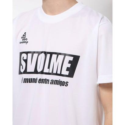 スボルメ SVOLME メンズ サッカー/フットサル 半袖シャツ シンプルロゴプラT 1221-92600 （ホワイト）｜locondo-shopping｜06