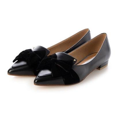 タラントン バイ ダイアナ TALANTON by DIANA リボンローファー （黒