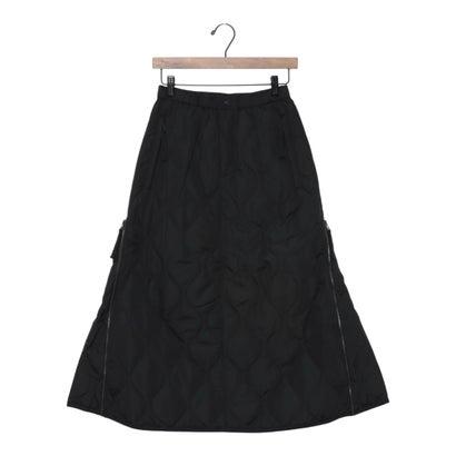 タイオン TAION ミリタリー ジップガゼット ダウンスカート （ブラック