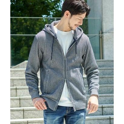 TETE HOMME テットオム オニワッフルパーカー （ネイビー） : ブランド 