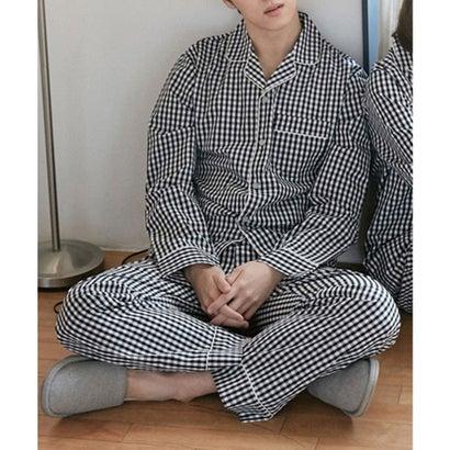 テディショップ Teddyshop メンズ さらっとコットンパジャマ セットアップ ギンガムチェック ブランド公式 Locomall ロコモール 通販 Paypayモール