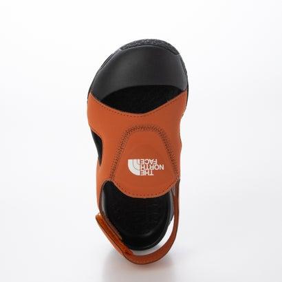 ザ・ノース・フェイス THE NORTH FACE ストレイタム シェル サンダル （アイアンブロンズ×ブラック）の画像