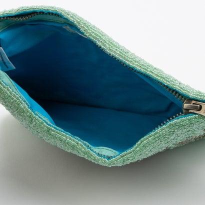 ザ・ジャクソンズ THE JACKSONS 【正規取扱店】LUCKY TURQUOISE BEADED CLUTCH （Turquoise and K_2