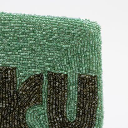 ザ・ジャクソンズ THE JACKSONS 【正規取扱店】LUCKY TURQUOISE BEADED CLUTCH （Turquoise and K_3