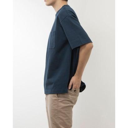 ティゴラ TIGORA メンズ 半袖Tシャツ ヘビーウェイトオーバーサイズTシャツ TR-9C1124TS （D/BL）｜locondo-shopping｜02