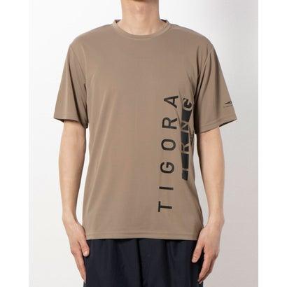 ティゴラ TIGORA メンズ 半袖機能Tシャツ ドライメッシュTシャツ TR-9A1224TS （サンド）｜locondo-shopping｜04