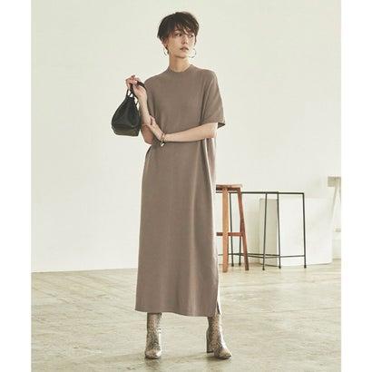 ティティベイト Titivate フレンチスリーブロングニットワンピース グレージュ ブランド公式 Locomall ロコモール 通販 Paypayモール