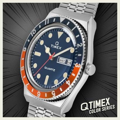 タイメックス TIMEX Q TIMEX メンズ 時計 TW2U61100 クォーツ ネイビー ステンレススチール （ネイビー）｜locondo-shopping｜04