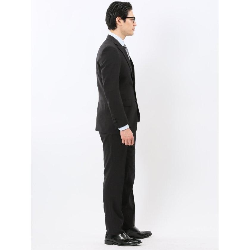 タカキュー TAKA-Q ストレッチ ウォッシャブル スリムフィット 2ボタン
