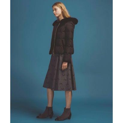 TOCCA 【洗える・消臭】HEART SHOT ショートダウンコート （ブラック系）の画像