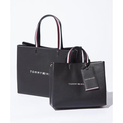 トミー ヒルフィガー TOMMY HILFIGER THショッパートートバッグ （ブラック）｜locondo-shopping｜02