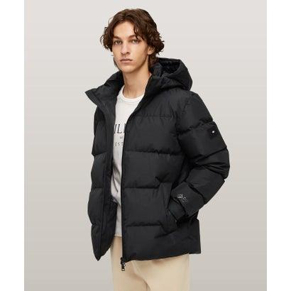 トミー ヒルフィガー TOMMY HILFIGER ゴアテックスグースダウンフーデッドジャケット （ブラック）