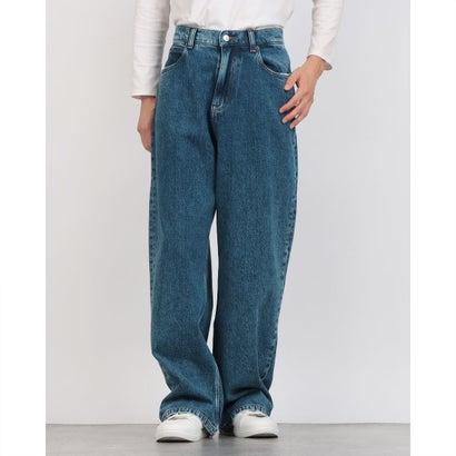 古着 00s トミーヒルフィガー 極太 ワイド デニム パンツ ワーク 