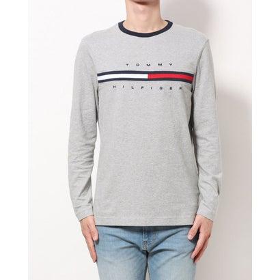 トミー ヒルフィガー TOMMY HILFIGER 【オンライン限定】トミー ヒルフィガーロゴロングスリーブTシャツ / TINO TEE（グレー）｜locondo-shopping｜08