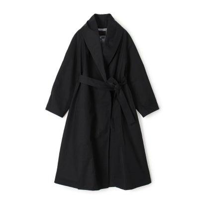 トゥモローランドコレクション TOMORROWLAND collection スムースクロス ベルテッドガウンコート （69 ネイビー）