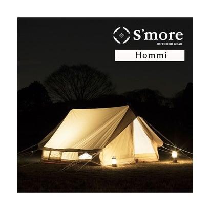 S'more Hommi コットンテント SMOrsT002aFbeg スモア S'more 【S'more /Hommi 】 テント ポリコットン 小屋型