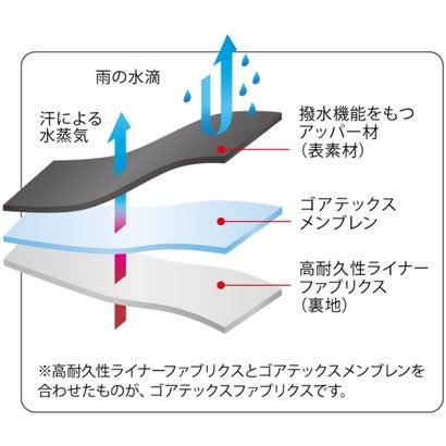 レイン対応 すっきり きれいめ ミドル丈ブーツ 【ゴアテックス ファブリクス】 トップドライ TDY3729HA (ネイビー)｜locondo-shopping｜05