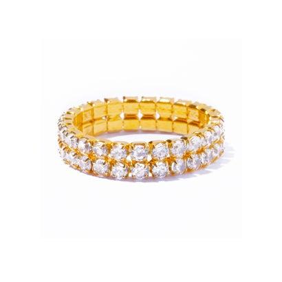 ルボンボン les bon bon princess double ring gold BOB609 （ゴールド）_2